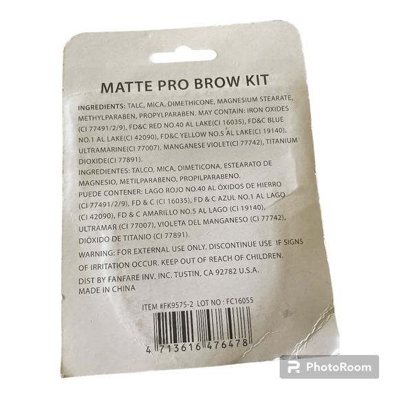 •Amuse Matte Pro Brow kit - Picture 2 of 2